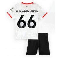 Liverpool Alexander-Arnold #66 Fotballklær Tredjedraktsett Barn 2024-25 Kortermet (+ korte bukser)